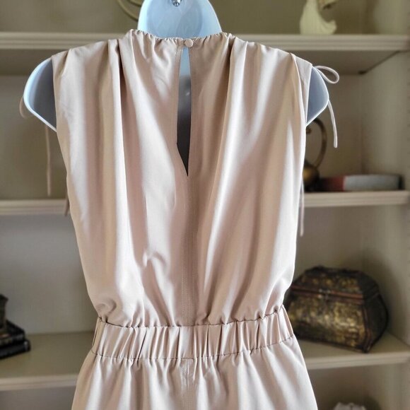 Elegant Cream Jumpsuit - Picture 6 of 8